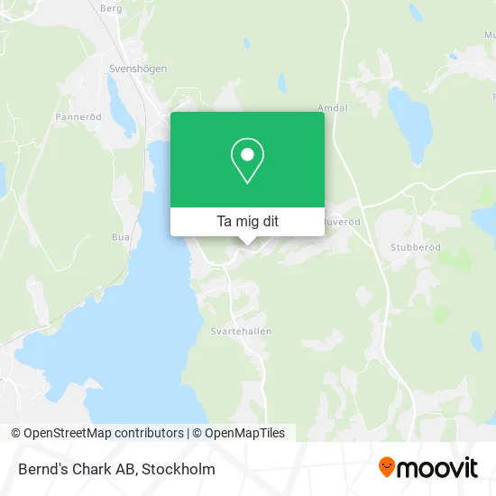 Bernd's Chark AB karta