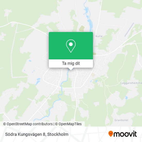 Södra Kungsvägen 8 karta