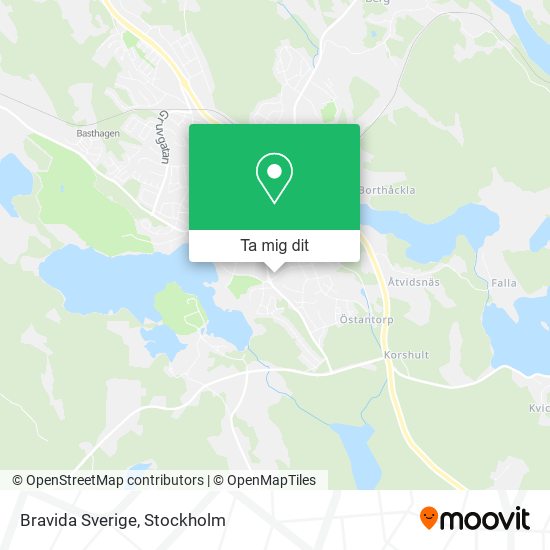 Bravida Sverige karta