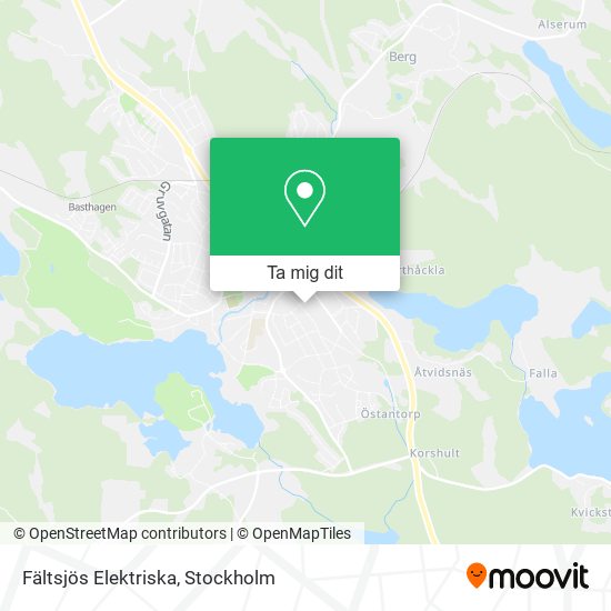 Fältsjös Elektriska karta