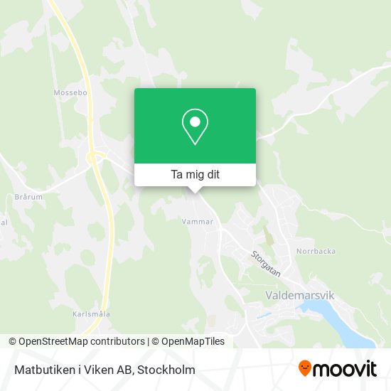 Matbutiken i Viken AB karta