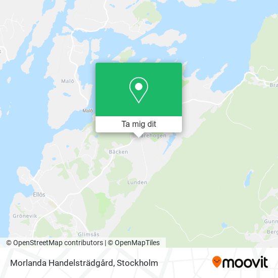 Morlanda Handelsträdgård karta