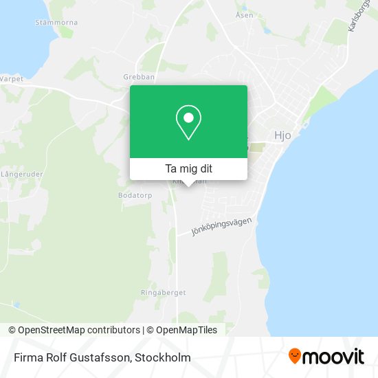 Firma Rolf Gustafsson karta