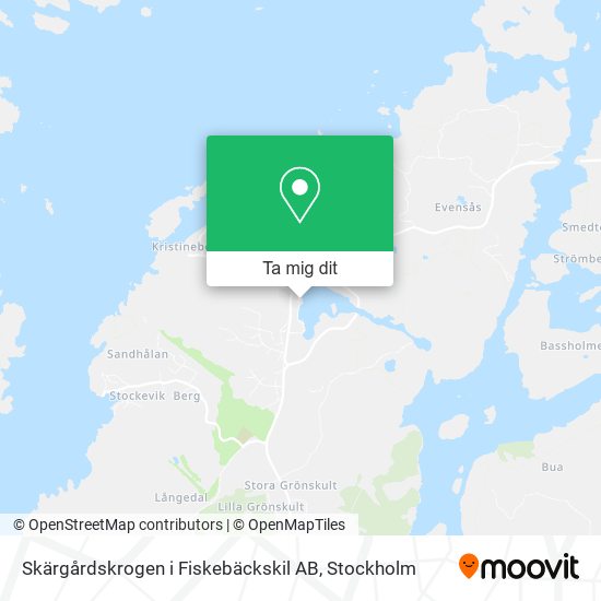 Skärgårdskrogen i Fiskebäckskil AB karta