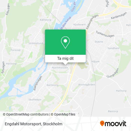 Engdahl Motorsport karta