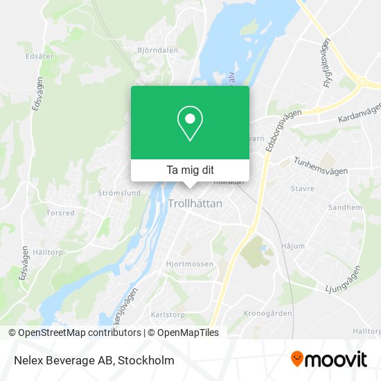 Nelex Beverage AB karta