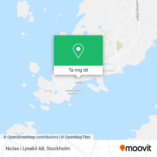 Niclas i Lysekil AB karta