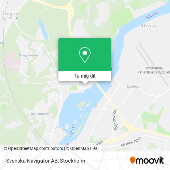 Svenska Navigator AB karta