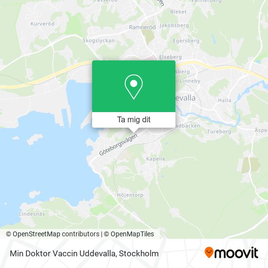 Min Doktor Vaccin Uddevalla karta