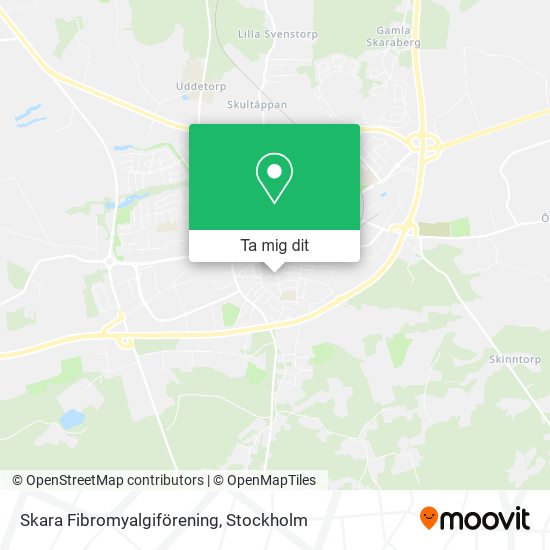 Skara Fibromyalgiförening karta