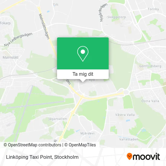 Linköping Taxi Point karta