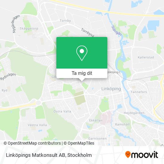 Linköpings Matkonsult AB karta