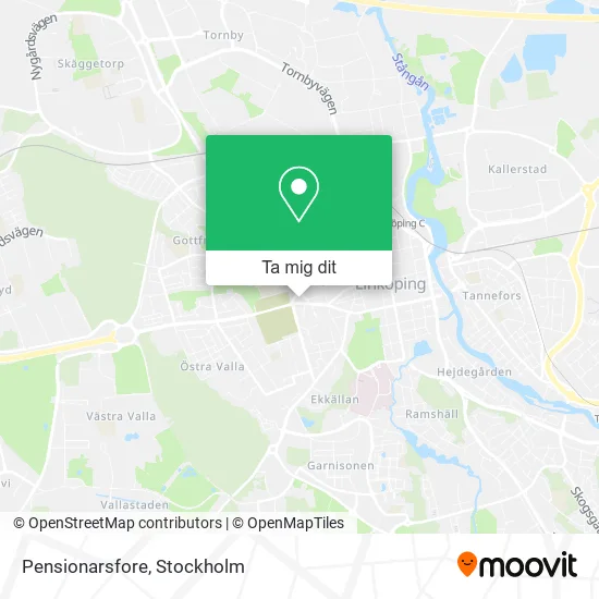 Pensionarsfore karta