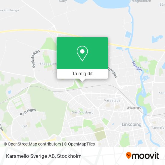 Karamello Sverige AB karta