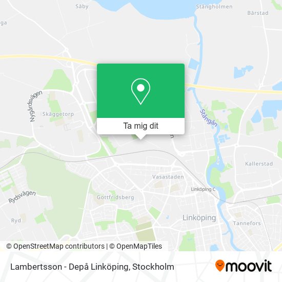 Lambertsson - Depå Linköping karta