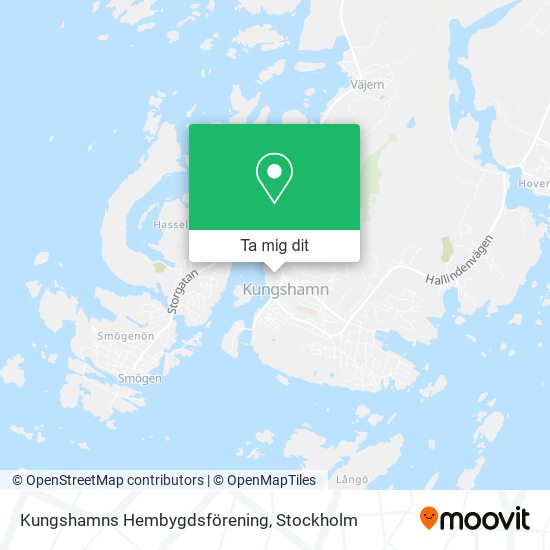 Kungshamns Hembygdsförening karta