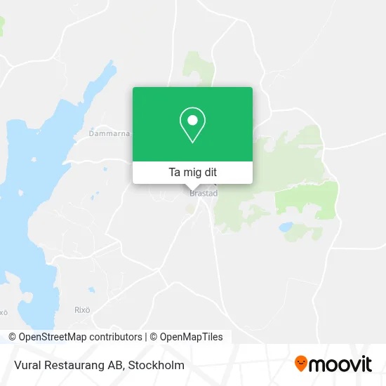 Vural Restaurang AB karta