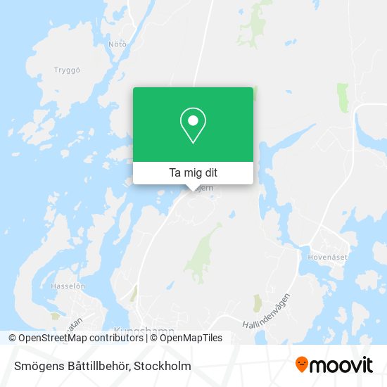 Smögens Båttillbehör karta