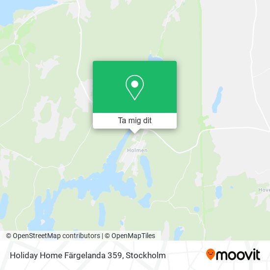 Holiday Home Färgelanda 359 karta