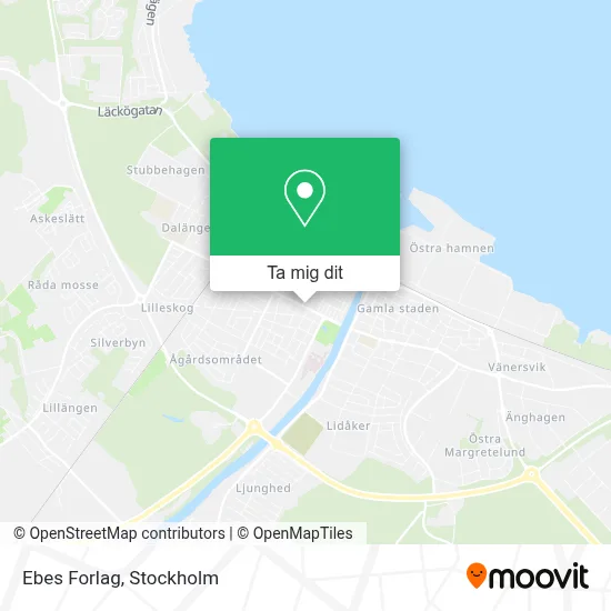 Ebes Forlag karta