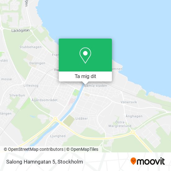 Salong Hamngatan 5 karta