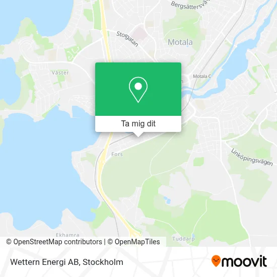 Wettern Energi AB karta