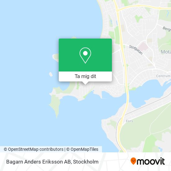 Bagarn Anders Eriksson AB karta