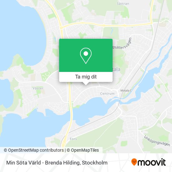 Min Söta Värld - Brenda Hilding karta