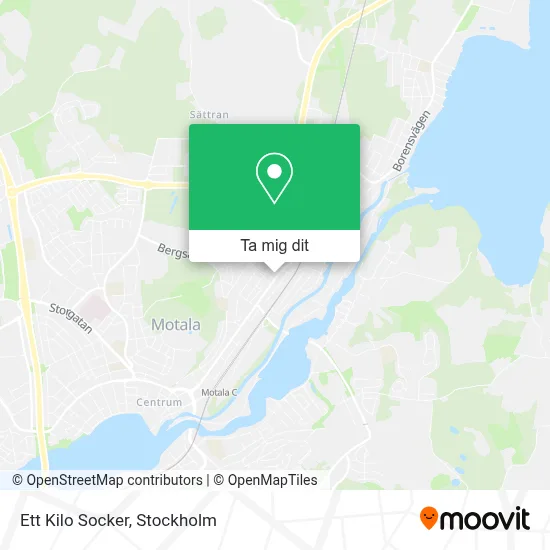 Ett Kilo Socker karta