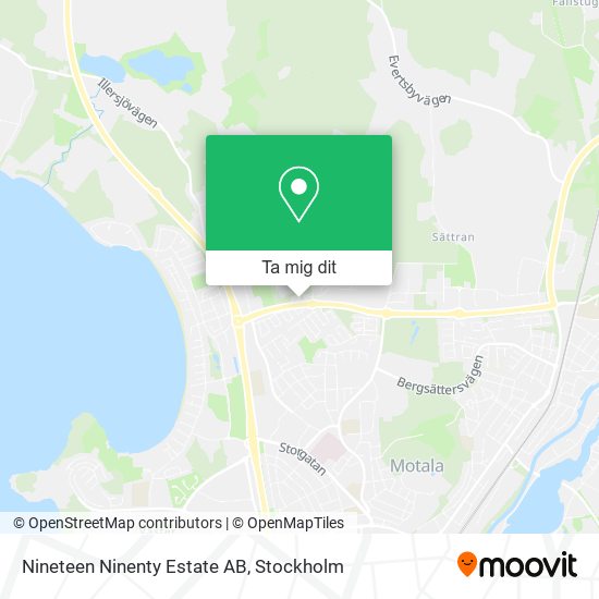 Nineteen Ninenty Estate AB karta