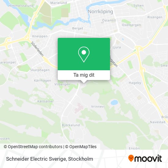 Schneider Electric Sverige karta