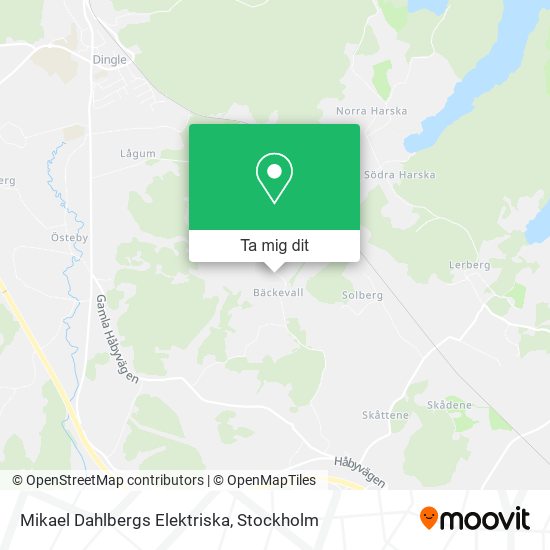 Mikael Dahlbergs Elektriska karta