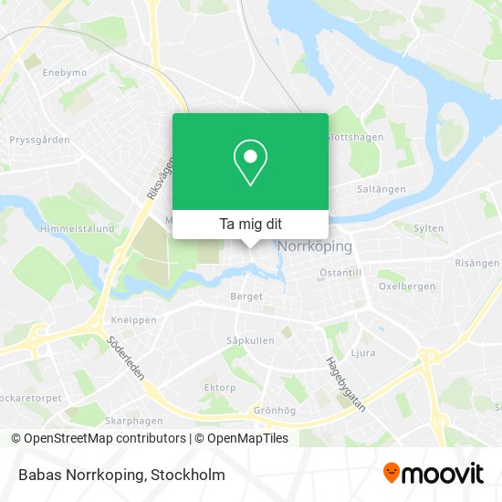 Babas Norrkoping karta