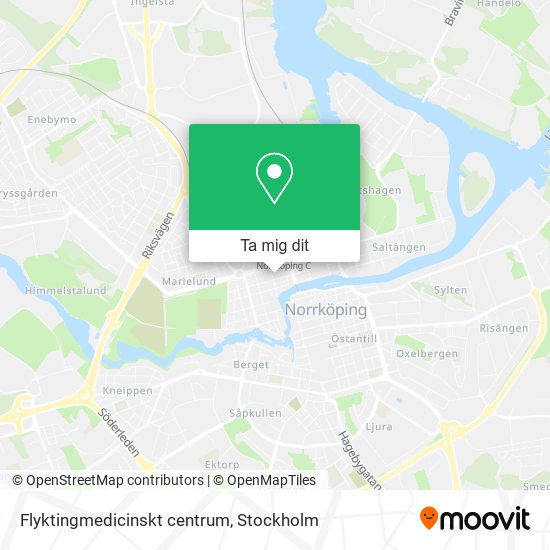 Flyktingmedicinskt centrum karta