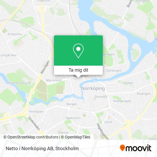 Netto i Norrköping AB karta