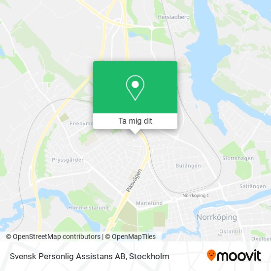 Svensk Personlig Assistans AB karta