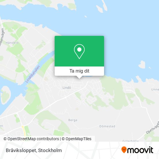 Bråviksloppet karta