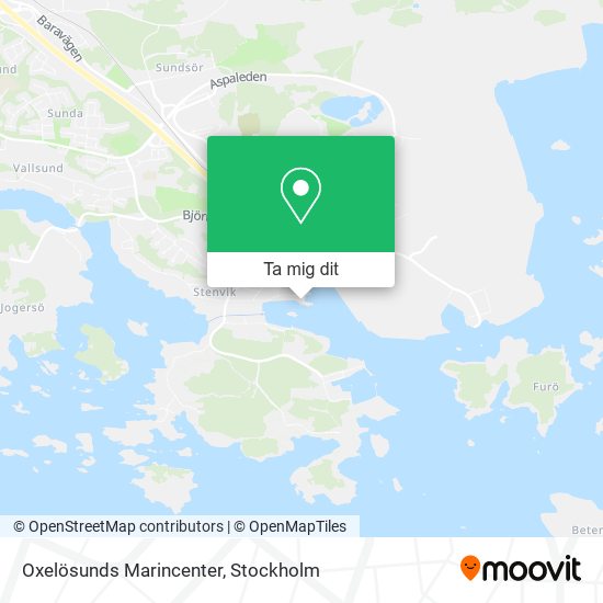 Oxelösunds Marincenter karta