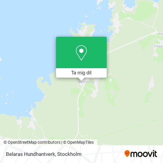 Belaras Hundhantverk karta