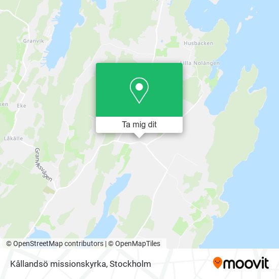 Kållandsö missionskyrka karta
