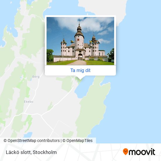 Läckö slott karta