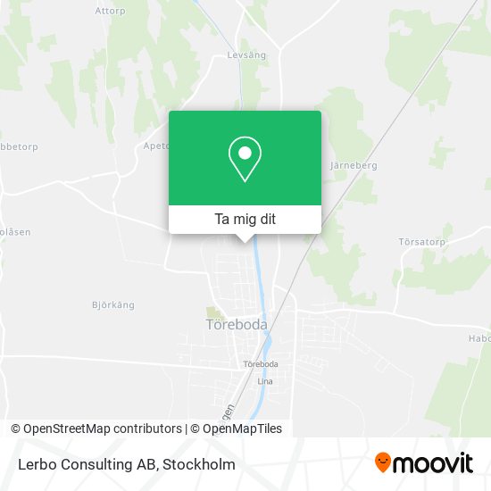 Lerbo Consulting AB karta