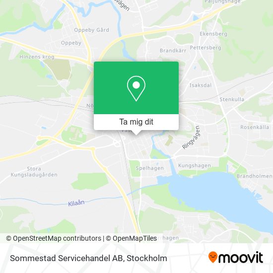 Sommestad Servicehandel AB karta