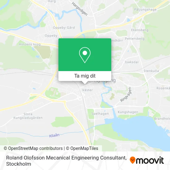 Roland Olofsson Mecanical Engineering Consultant karta