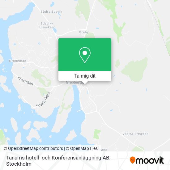 Tanums hotell- och Konferensanläggning AB karta