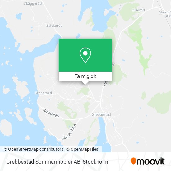 Grebbestad Sommarmöbler AB karta