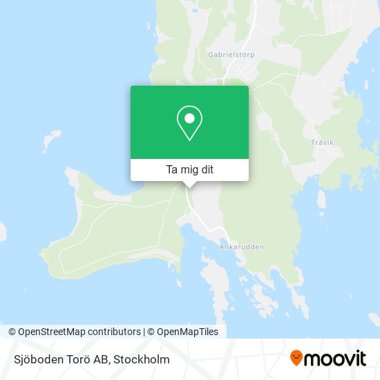 Sjöboden Torö AB karta