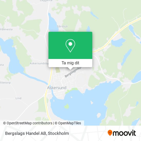 Bergslags Handel AB karta