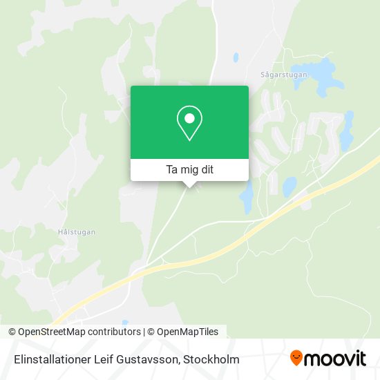 Elinstallationer Leif Gustavsson karta
