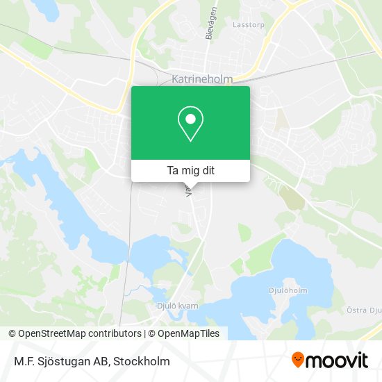 M.F. Sjöstugan AB karta